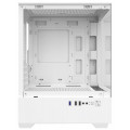 Корпус Bloody CC-125-WH, mATX, белый, без БП