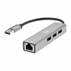 USB-концентратор VCOM DH312A USB 3.0 - RJ-45 1000Mbps + 3 USB 3.0 DH312A