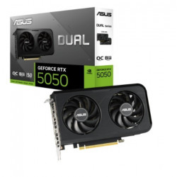 Видеокарта ASUS 90YV0N72-M0NA00 GeForce RTX 5050 8 ГБ GDDR6 Видеокарта ASUS 90YV0N72-M0NA00 GeForce RTX 5050 8 ГБ GDDR6