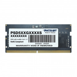 Оперативная память Patriot DDR5 SO-DIMM 16 ГБ 5600 МГц, PSD516G560081S Оперативная память Patriot DDR5 SO-DIMM 16 ГБ 5600 МГц, PSD516G560081S