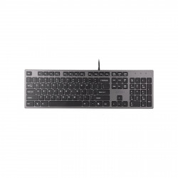 Клавиатура A4Tech KV-300H USB slim серый/черный KV-300H Клавиатура A4Tech KV-300H USB slim серый/черный KV-300H