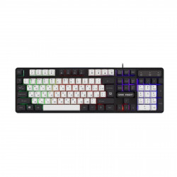 Клавиатура Defender Dark Knight GK-077 RU WH/BL 45078 Клавиатура Defender Dark Knight GK-077 RU WH/BL 45078