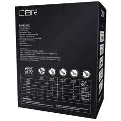 Блок питания CBR PSU-ATX700-12GM 700 Вт