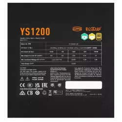 Блок питания PCCOOLER P5-YS1200-G1FFBK1-EU 1 200 Вт