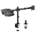 Кронштейн для монитора Cactus CS-VM-LH24-BL 17