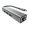 USB-концентратор VCOM DH311A USB 3.1 Type-C RJ-45 3xUSB3.0 DH311A