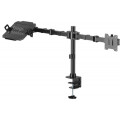 Кронштейн для монитора Cactus CS-VM-LH24-BL 17