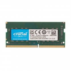 Модуль памяти Crucial CT16G4SFRA32A 16 ГБ DDR4-3200 SO-DIMM Модуль памяти Crucial CT16G4SFRA32A 16 ГБ DDR4-3200 SO-DIMM