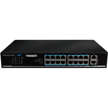 Коммутатор TRASSIR TR-NS1018-135-16POE v2