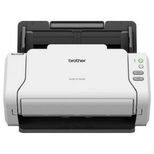 Документ-сканер Brother ADS-2700W (A4, 35 стр/мин, дуплекс, DADF50, сенсорный экран, WiFi, LAN, USB)