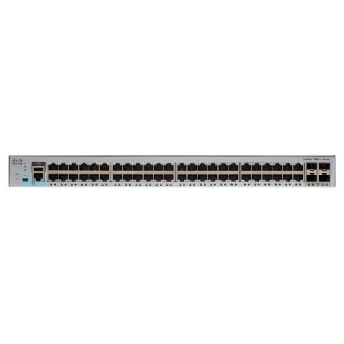 Коммутатор Cisco WS-C2960L-48TQ-LL (48 портов GigE, 4x10G SFP+, Lan Lite)