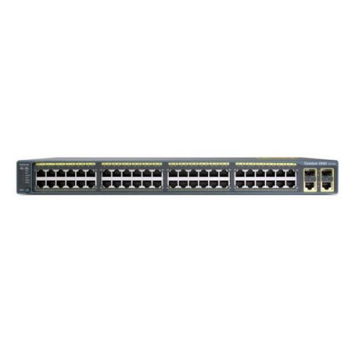 Коммутатор Cisco WS-C2960R+48PST-L (48 портов 10/100 PoE + 2 1000BT +2 SFP, LAN Base)