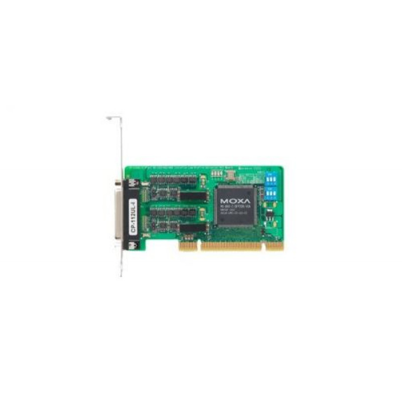 Плата MOXA CP-112UL-I-DB9M (2 Port UPCI Board, RS-232/422/485, w/Isolation, Low Profile)