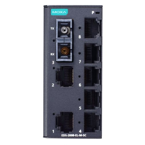 Коммутатор MOXA EDS-2008-EL-M-SC-T
