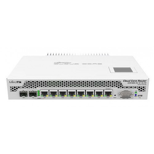 Маршрутизатор Mikrotik CCR1009-7G-1C-1S+PC
