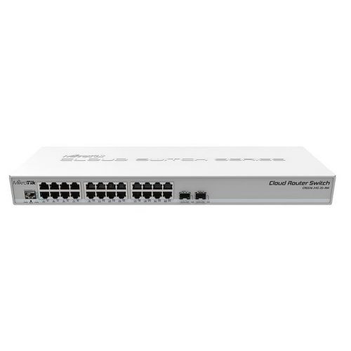 Коммутатор Mikrotik CRS326-24G-2S+RM