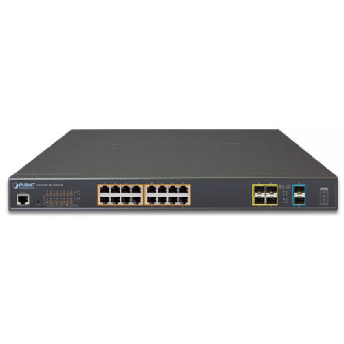 Коммутатор Planet GS-5220-16UP4S2XR