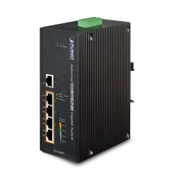 Коммутатор промышленный PoE PLANET IGS-504HPT