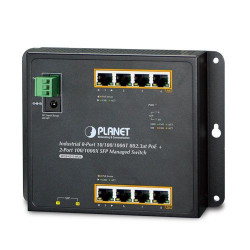 Коммутатор промышленный управляемый Planet WGS-4215-8P2S
