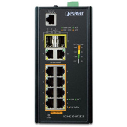 Коммутатор промышленный Planet IGS-4215-8P2T2S