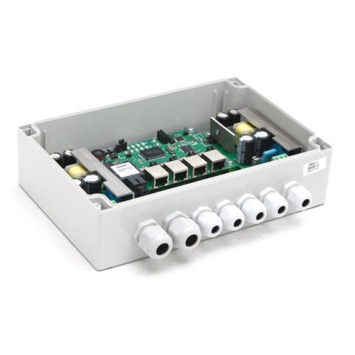 Уличный коммутатор PoE TFortis PSW-1 (4 камеры, PoE 24V, витая пара/Wi-Fi)