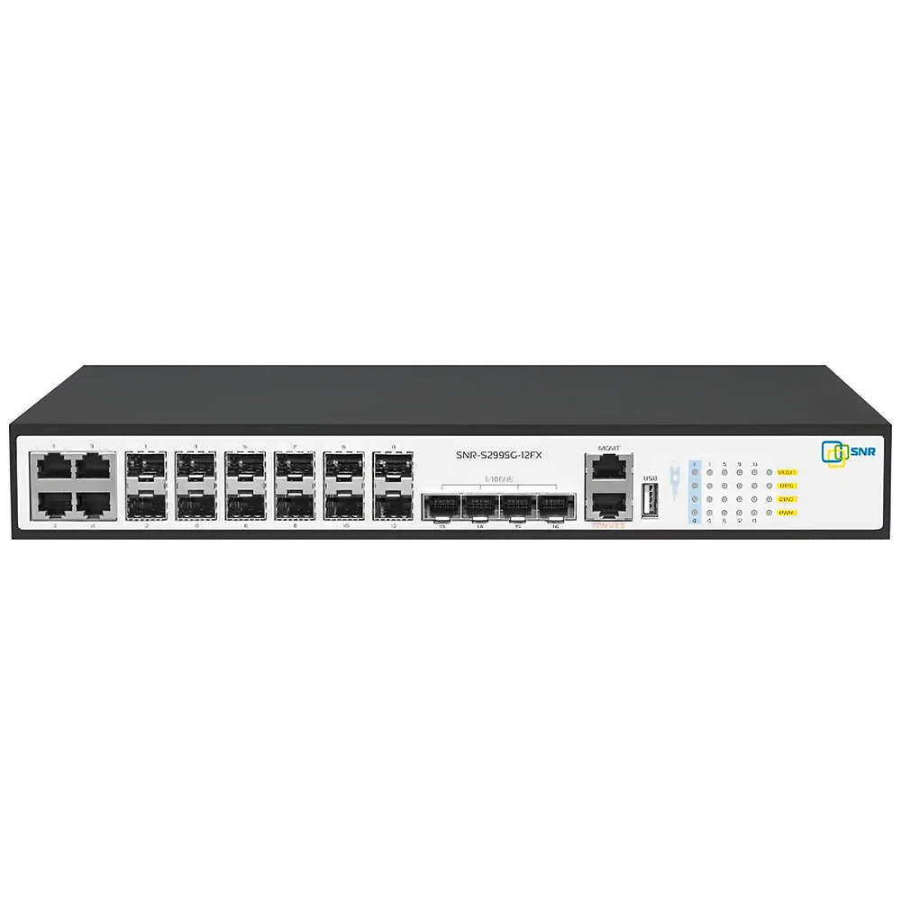 Коммутатор SNR SNR-S2995G-12FX-UPS