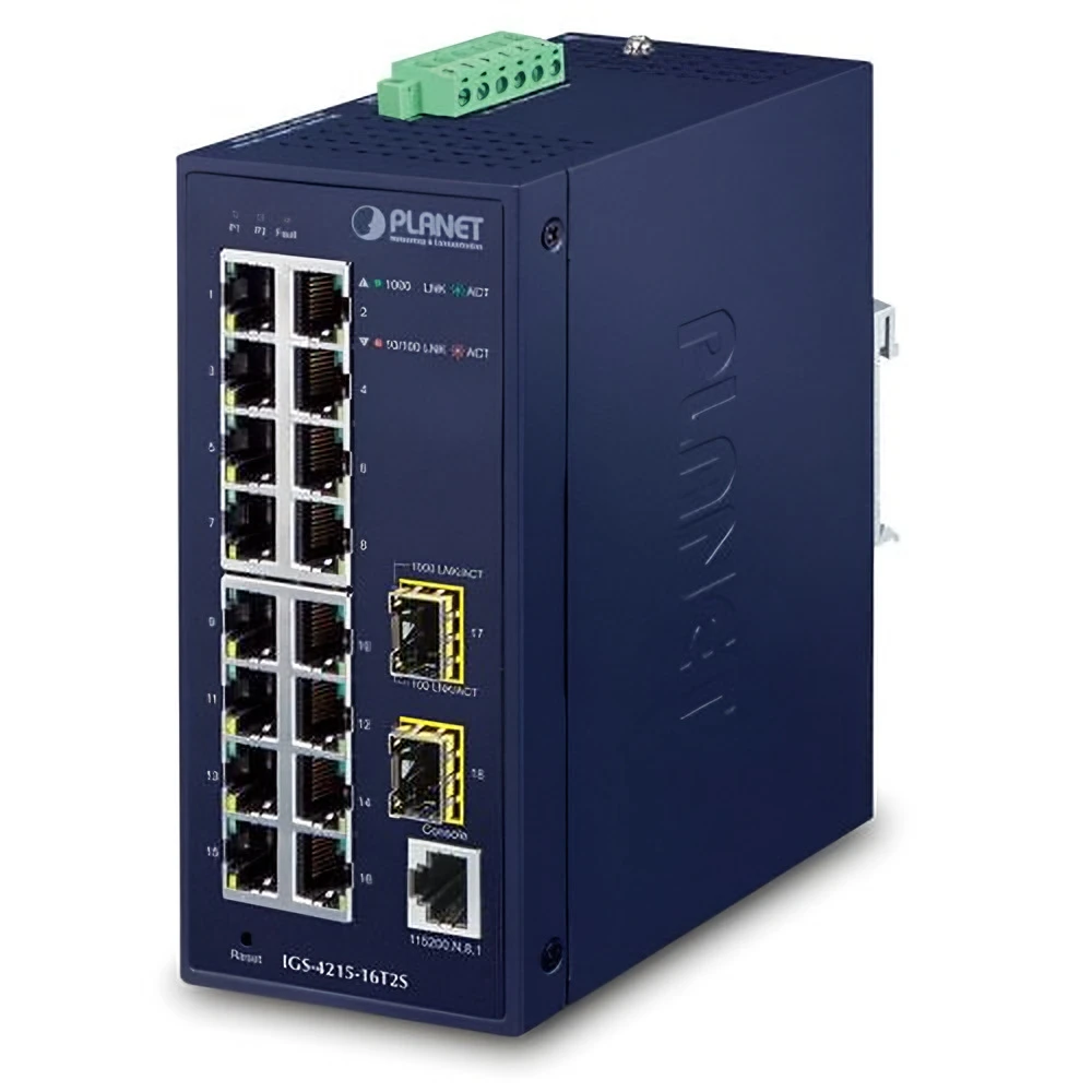 Коммутатор PLANET IGS-4215-16T2S