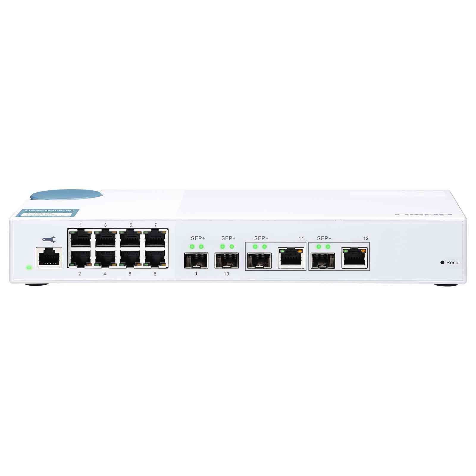 Коммутатор управляемый QNAP QSW-M408-2C