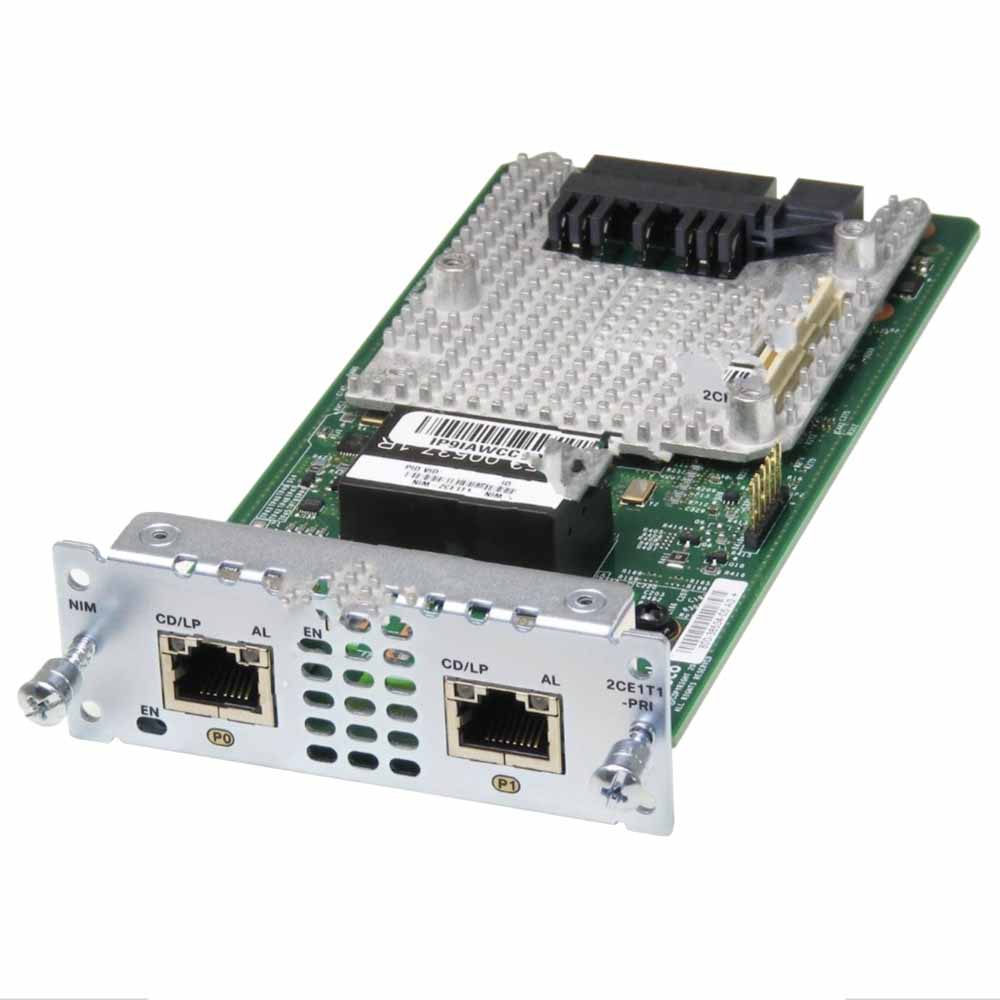 Модуль Cisco NIM-2CE1T1-PRI=
