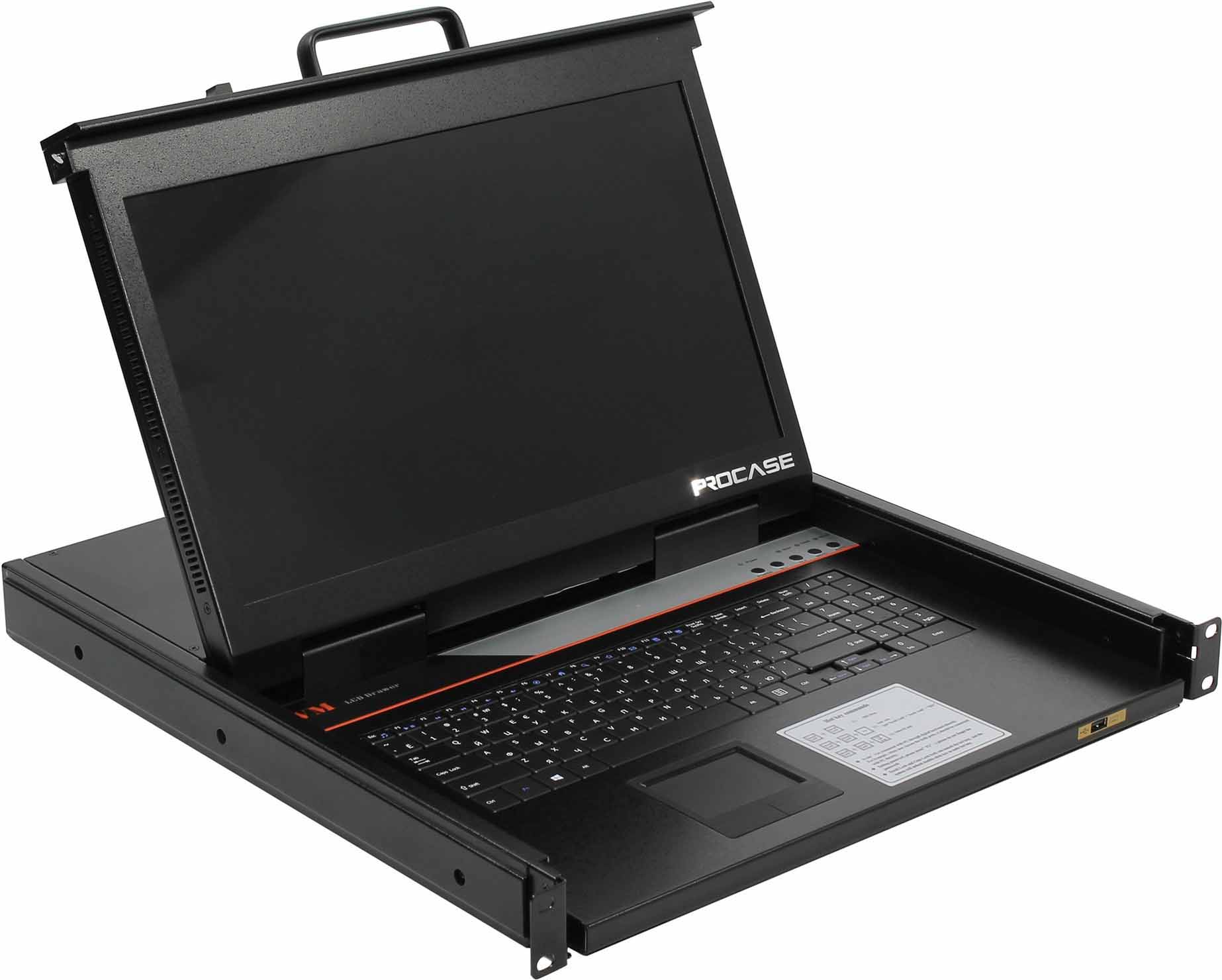Консоль KVM Procase E1708HD