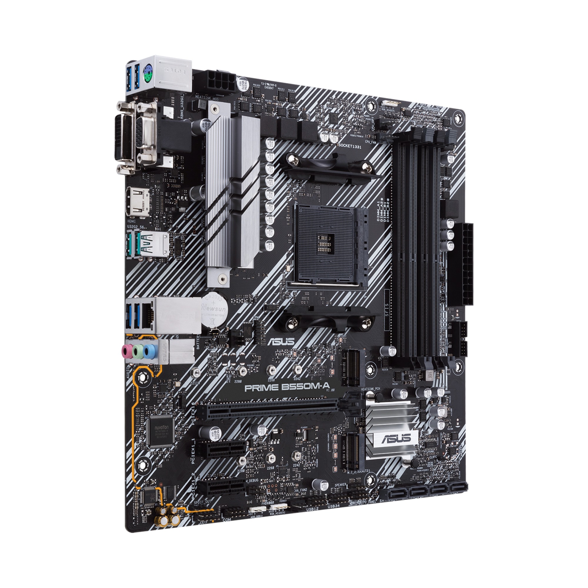 Материнская плата ASUS PRIME B550M-A AM4 mATX 90MB14I0-M0EAY0