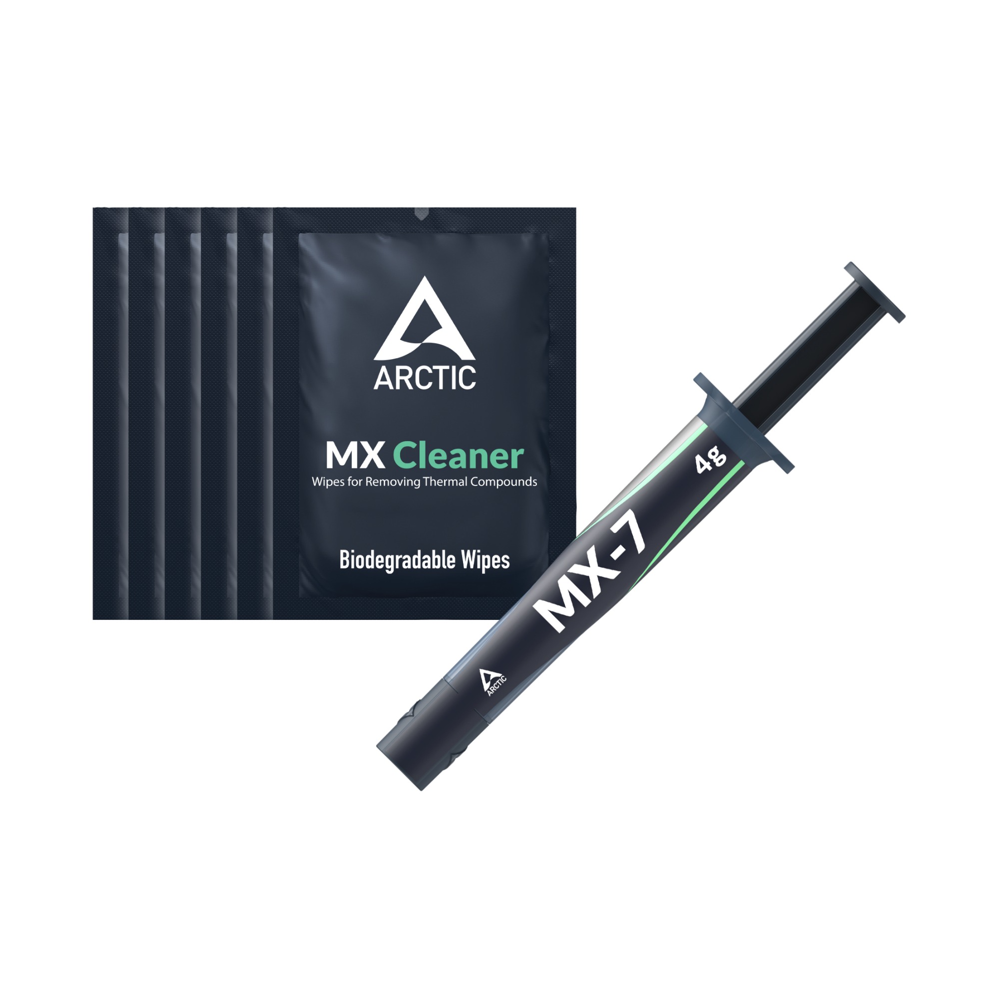 Термопаста Arctic Cooling MX-7 4 г с 6 шт MX Cleaner ACTCP00092A