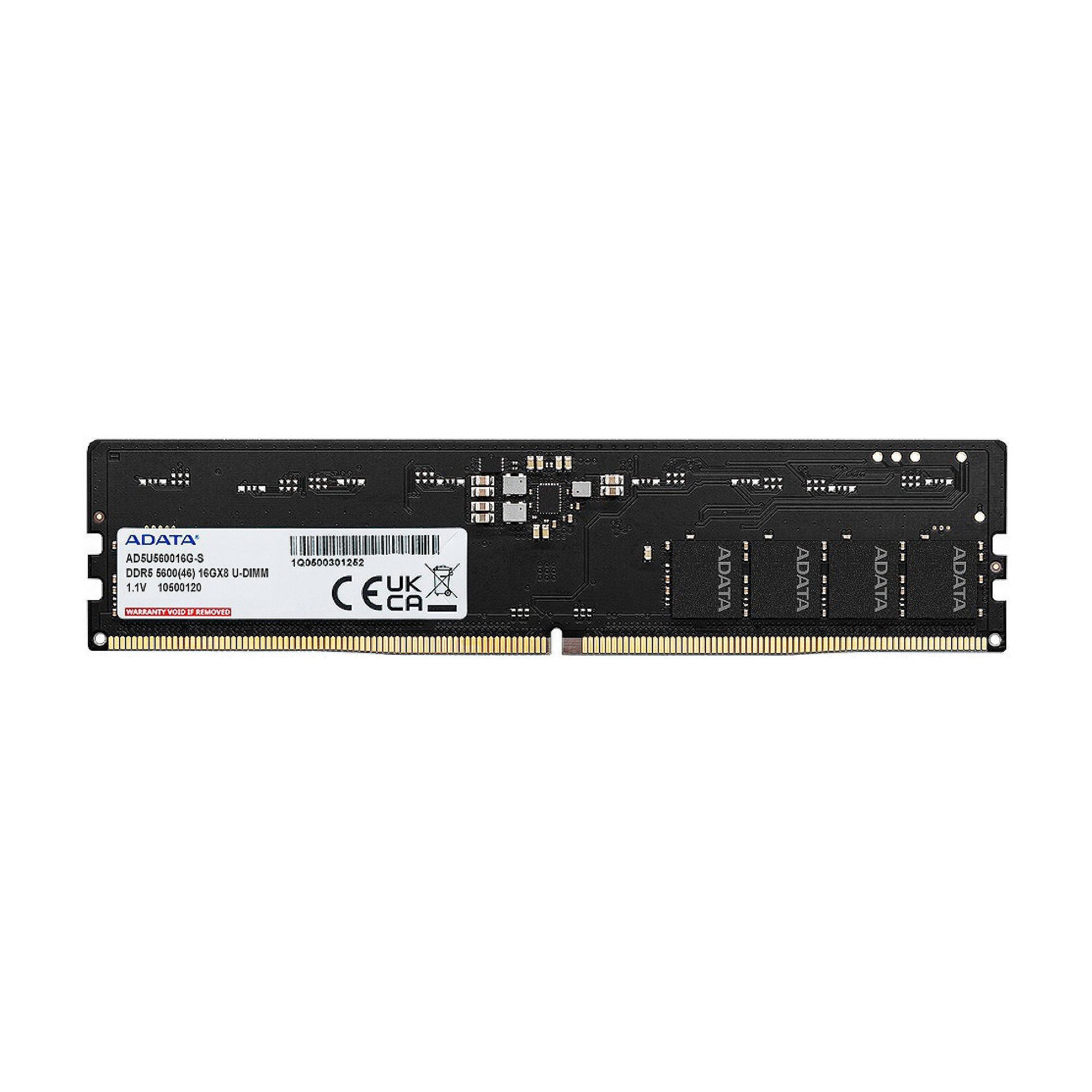 Модуль памяти ADATA DDR5 8GB 5600 AD5U56008G-S