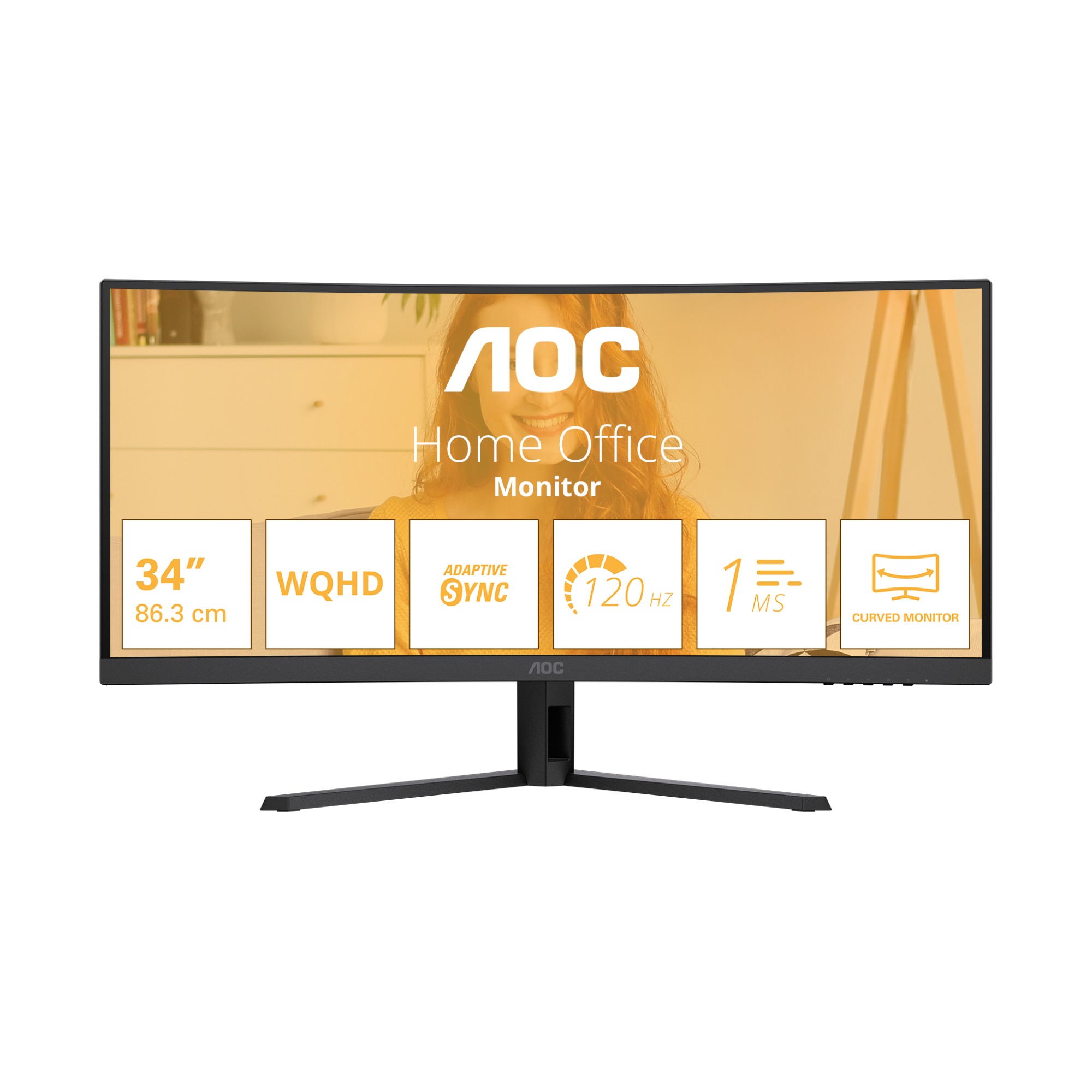Монитор AOC CU34B3E 34″