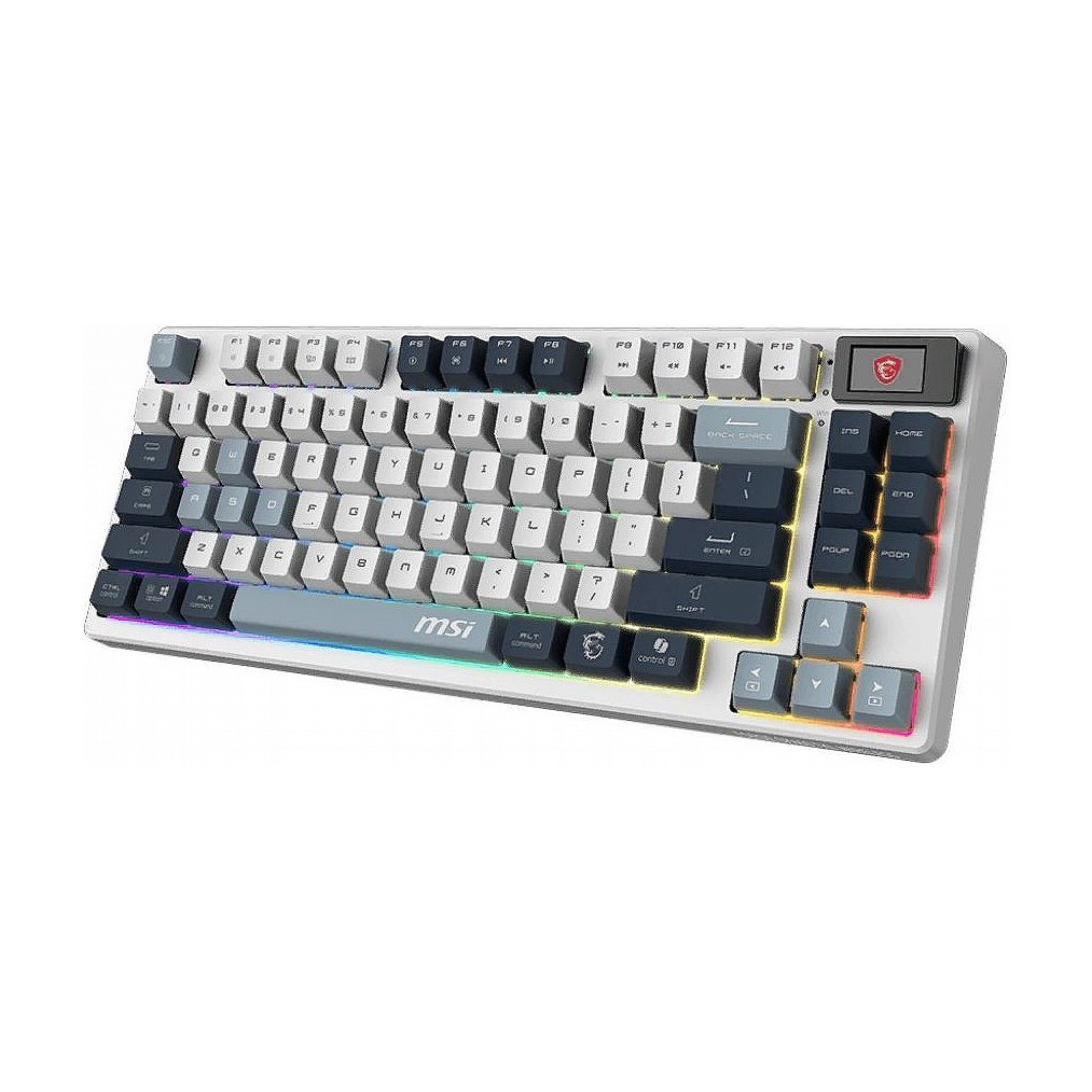 Клавиатура игровая MSI FORGE GK600 TKL W SKY RU