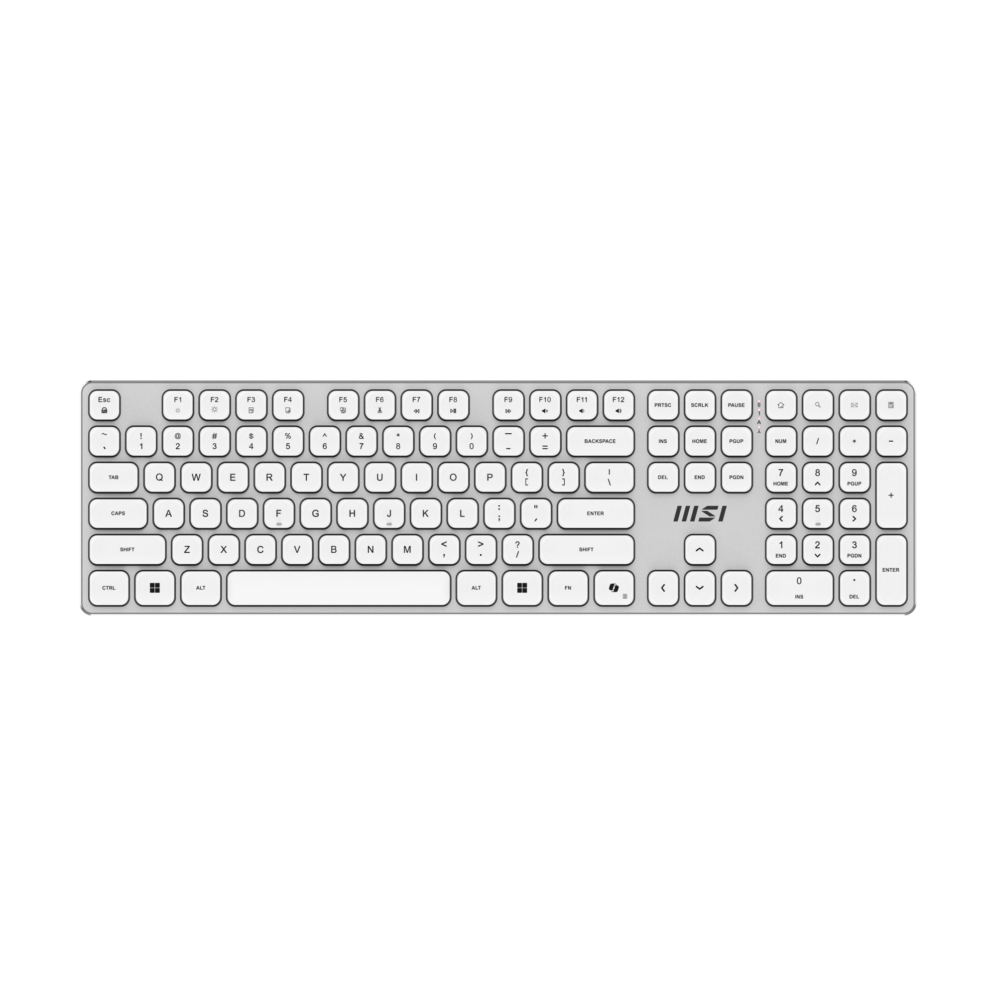Комплект клавиатура и мышь MSI FORGE K210 W COMBO WHITE