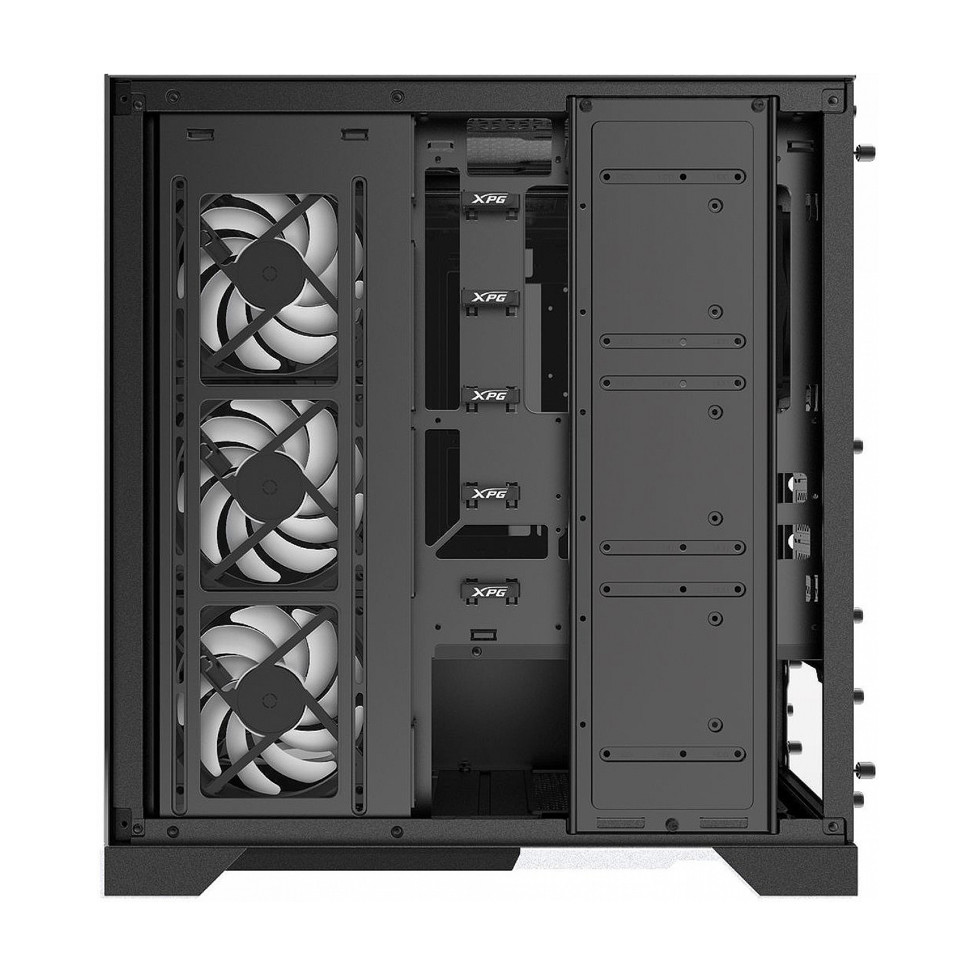 Корпус Mid-Tower XPG INVADERXMTWOF-BKCWW