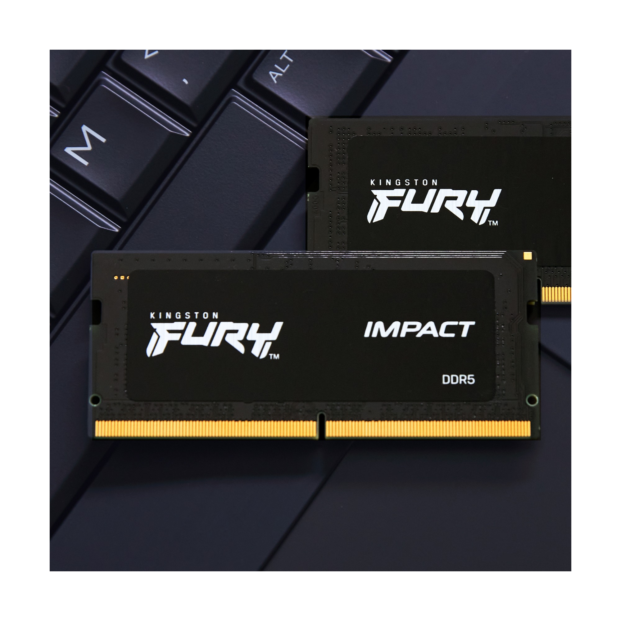 Модуль памяти Kingston FURY Impact DDR5 SODIMM 32GB 4800MHz KF548S38IB-32