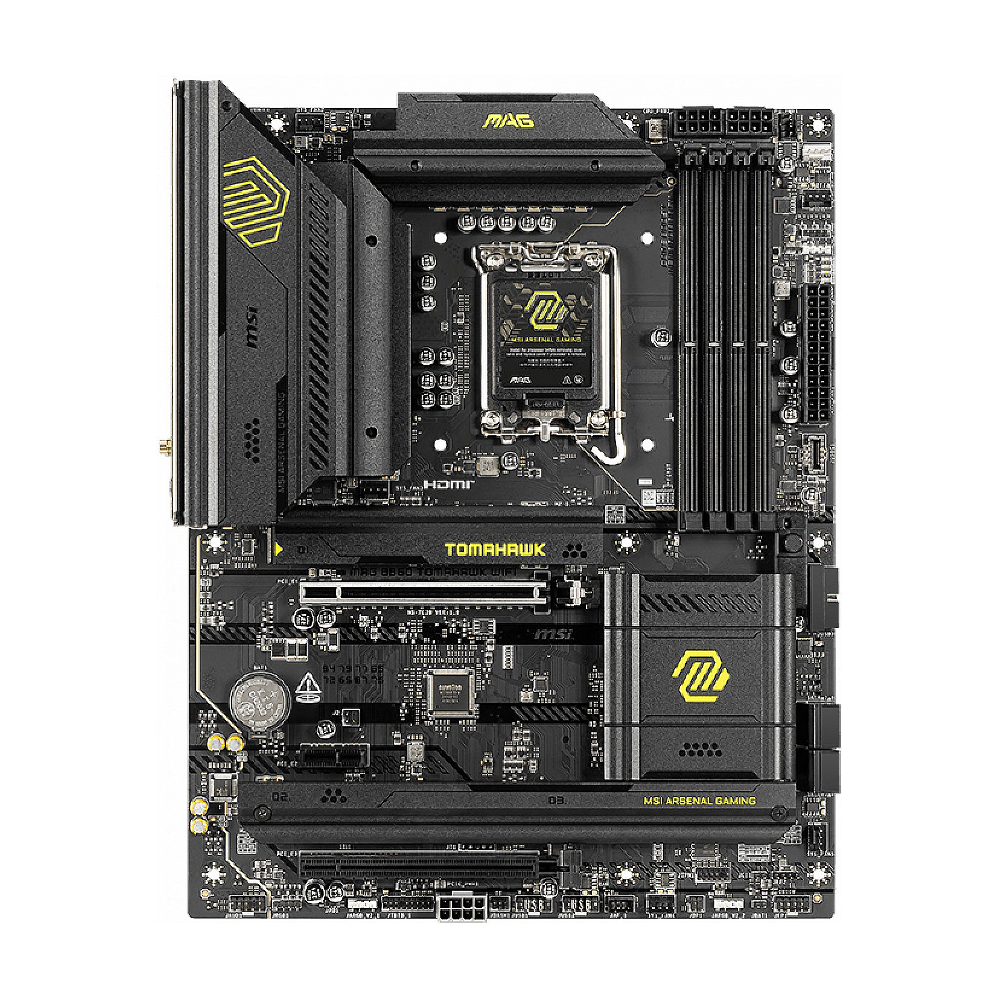 Материнская плата MSI MAG B860 TOMAHAWK WIFI LGA1851 ATX MAGB860TOMAHAWKWIFI