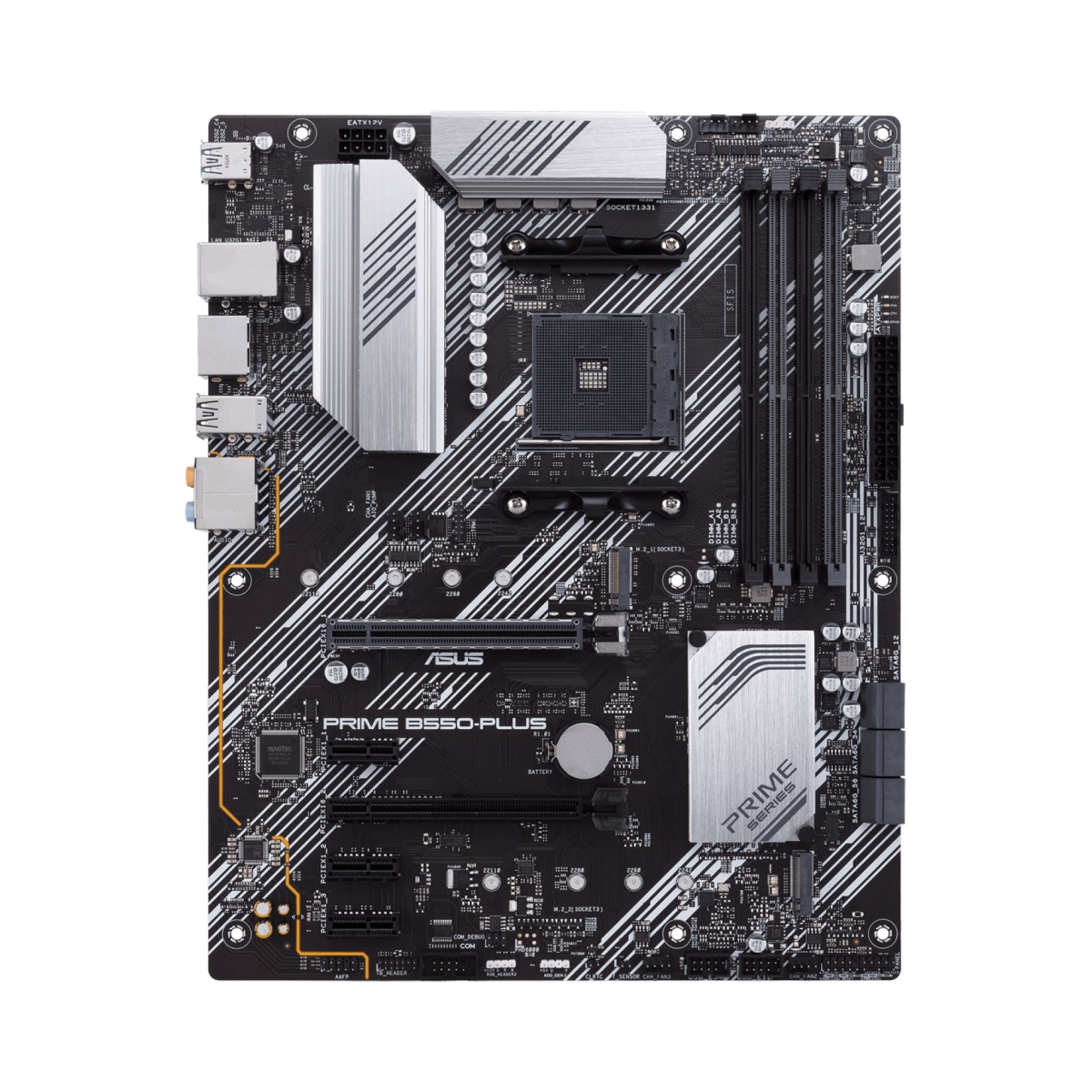 Материнская плата ASUS PRIME B550-PLUS AM4 ATX
