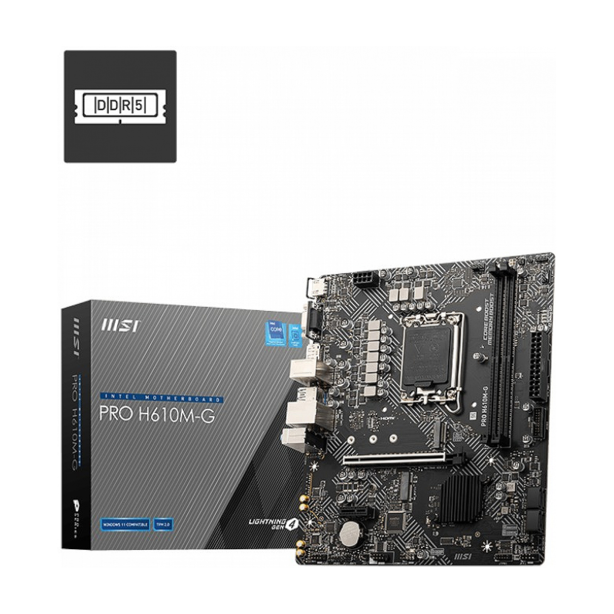Материнская плата MSI PRO H610M-G PROH610M-G