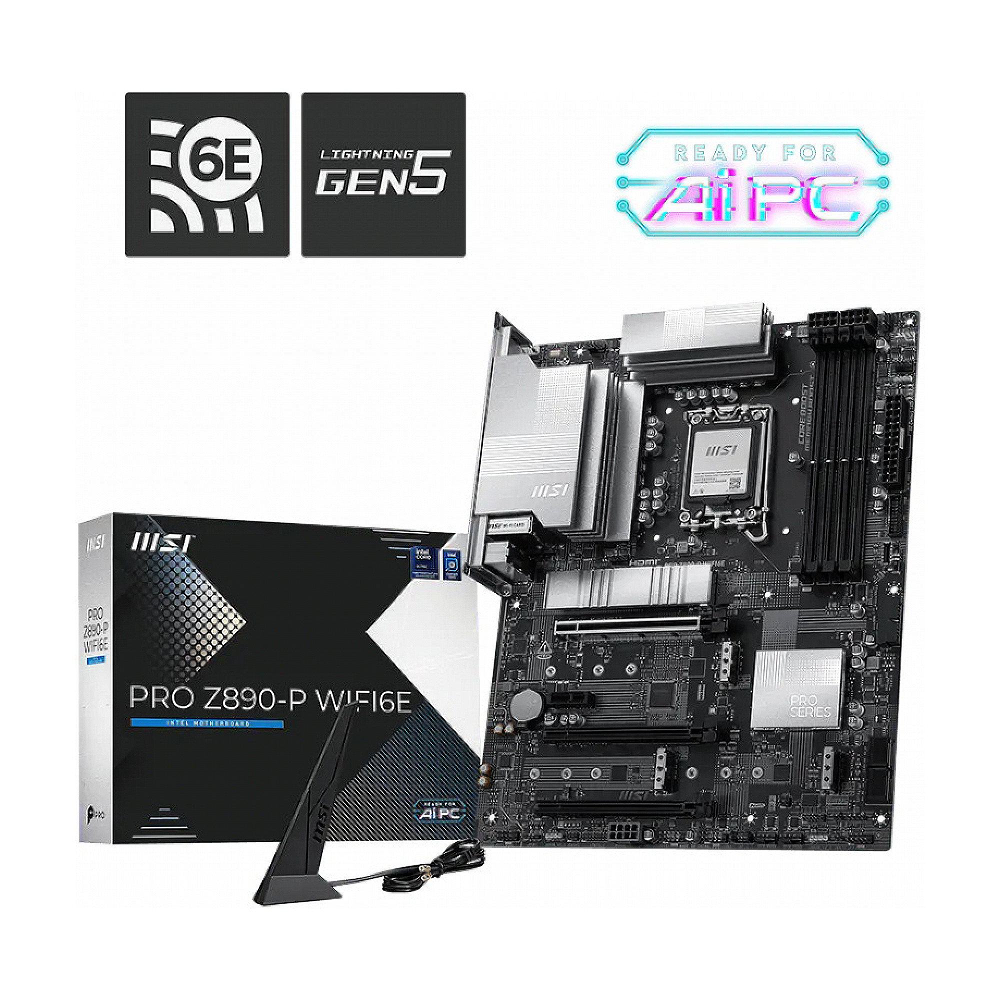Материнская плата MSI PRO Z890-P WIFI6E LGA1851 ATX PROZ890-PWIFI6E