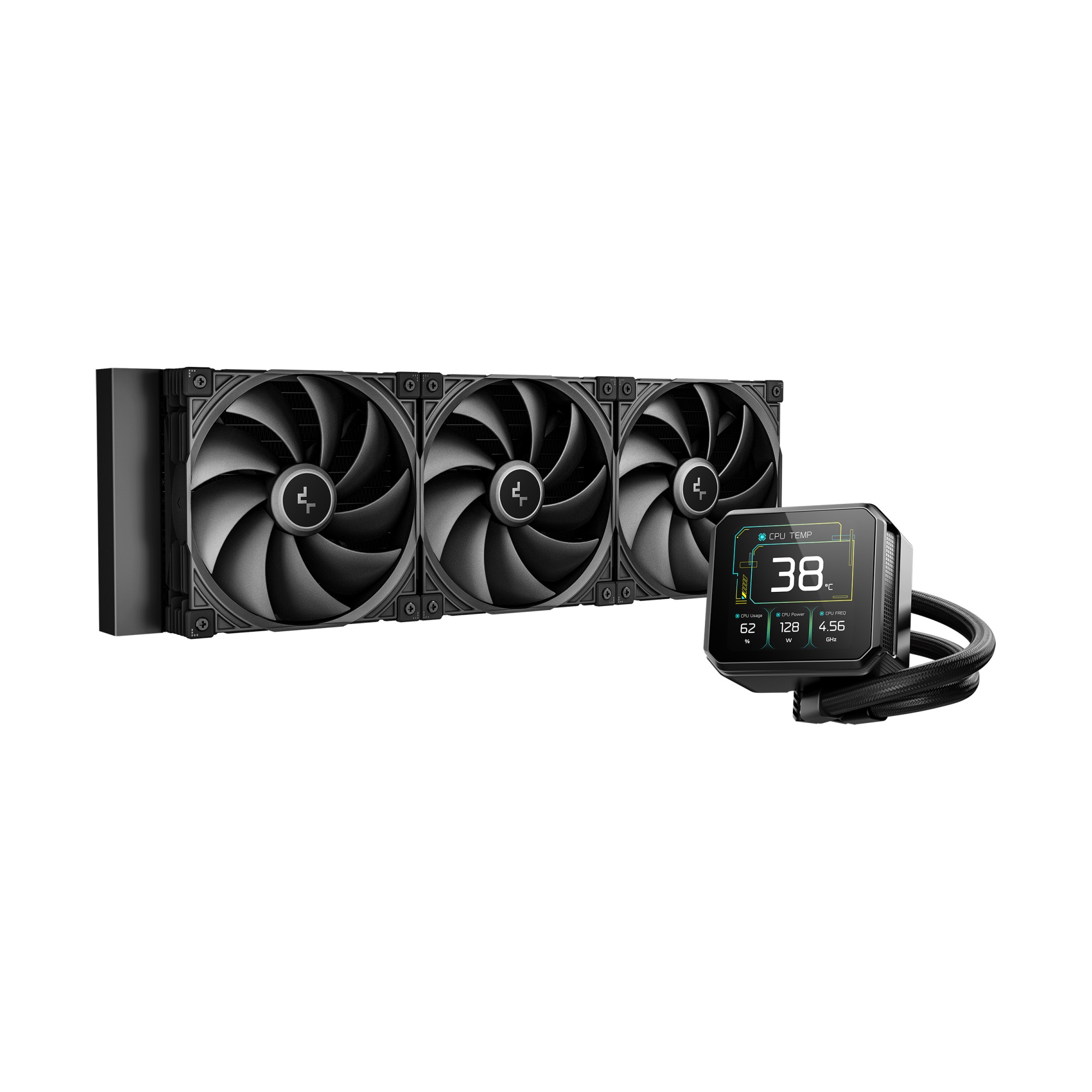 Жидкостная система охлаждения Deepcool R-SPT420-BKDSMP-G-1