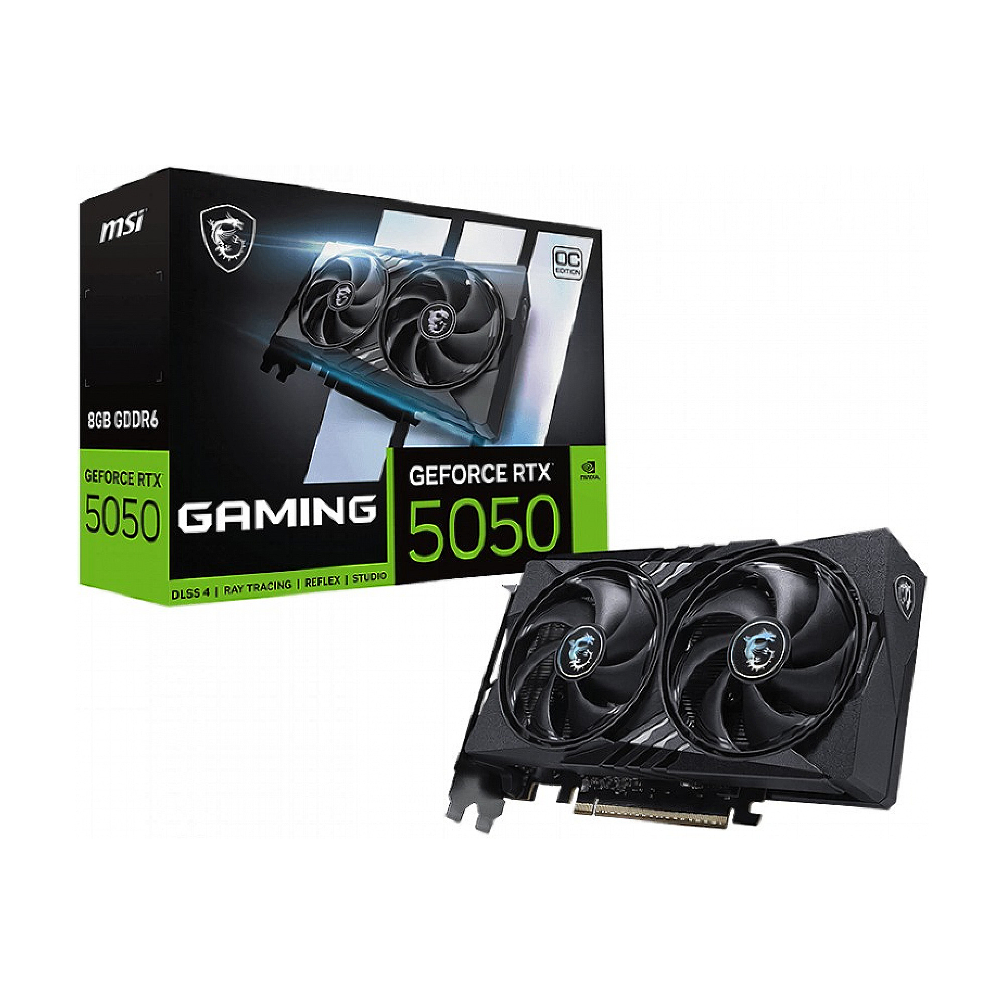 Видеокарта MSI RTX 5050 8G GAMING OC rtx5050 8 ГБ GDDR6