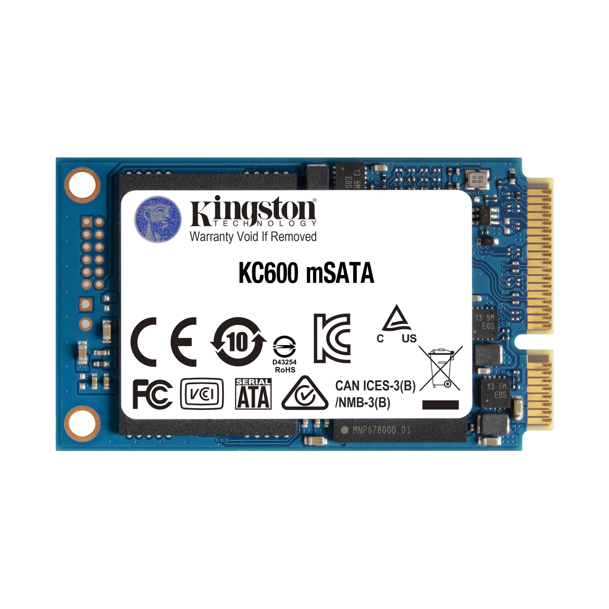 SSD-накопитель Kingston SKC600MS/1024G 1 ТБ