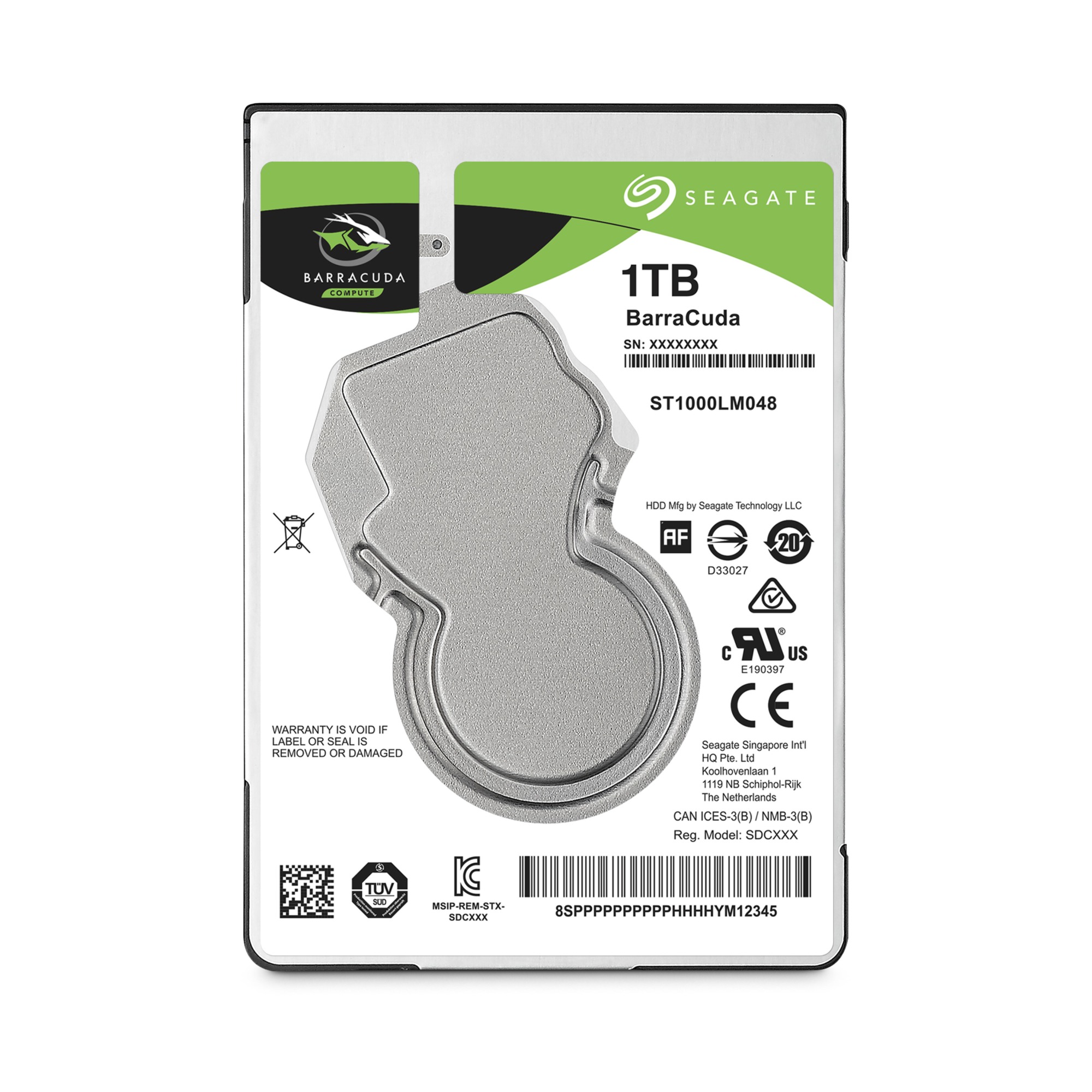 Жесткий диск Seagate BarraCuda 1 ТБ 2.5