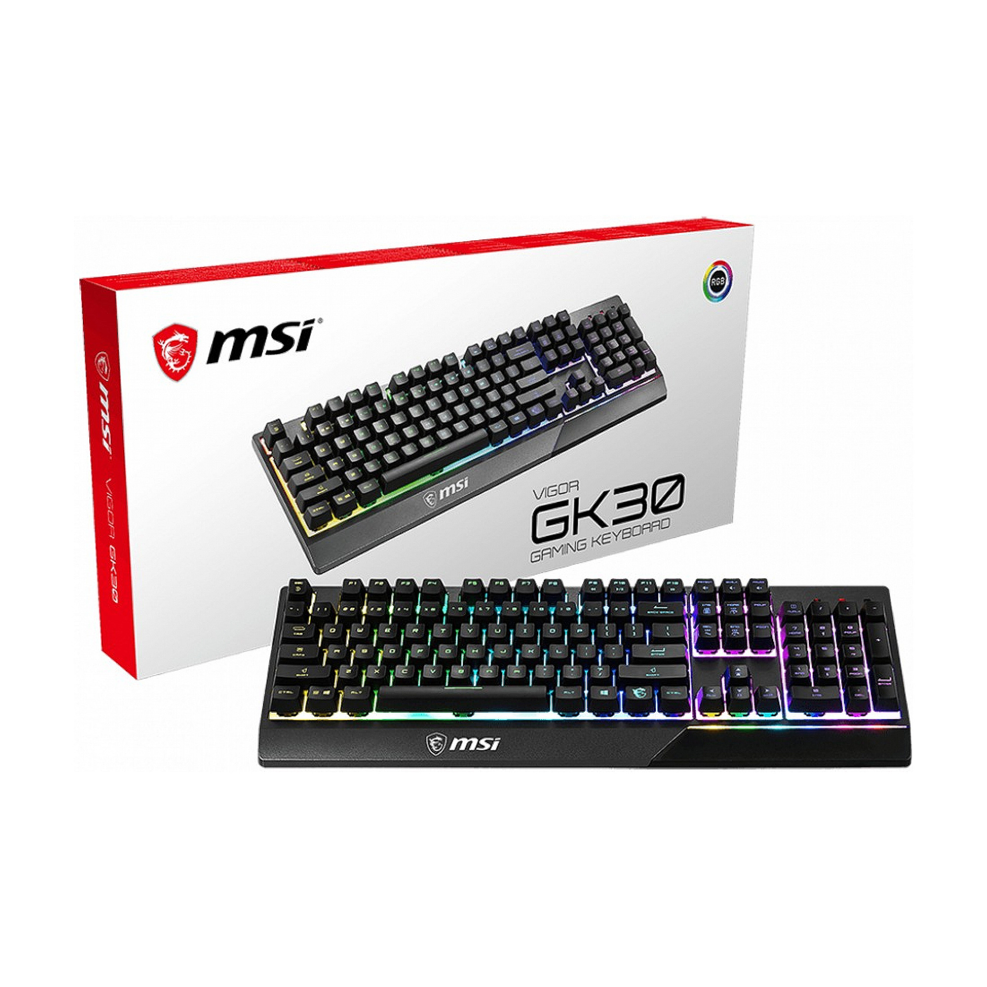 Клавиатура игровая MSI VIGOR GK30 RU