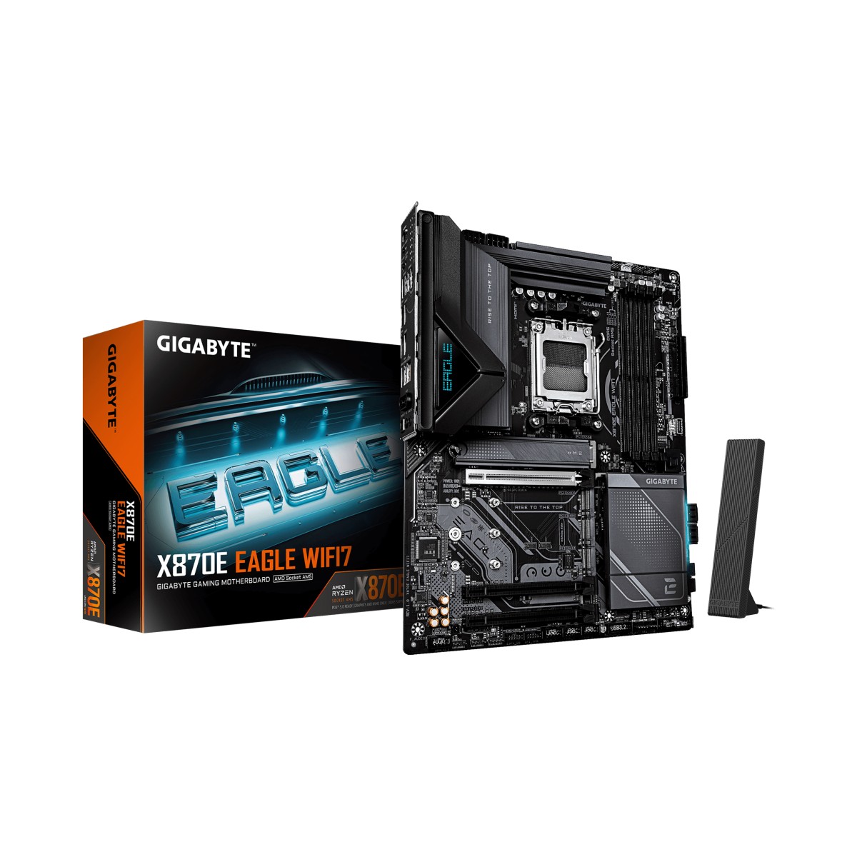 Материнская плата Gigabyte X870E EAGLE WIFI7 AM5 ATX X870EEAGLEWIFI7