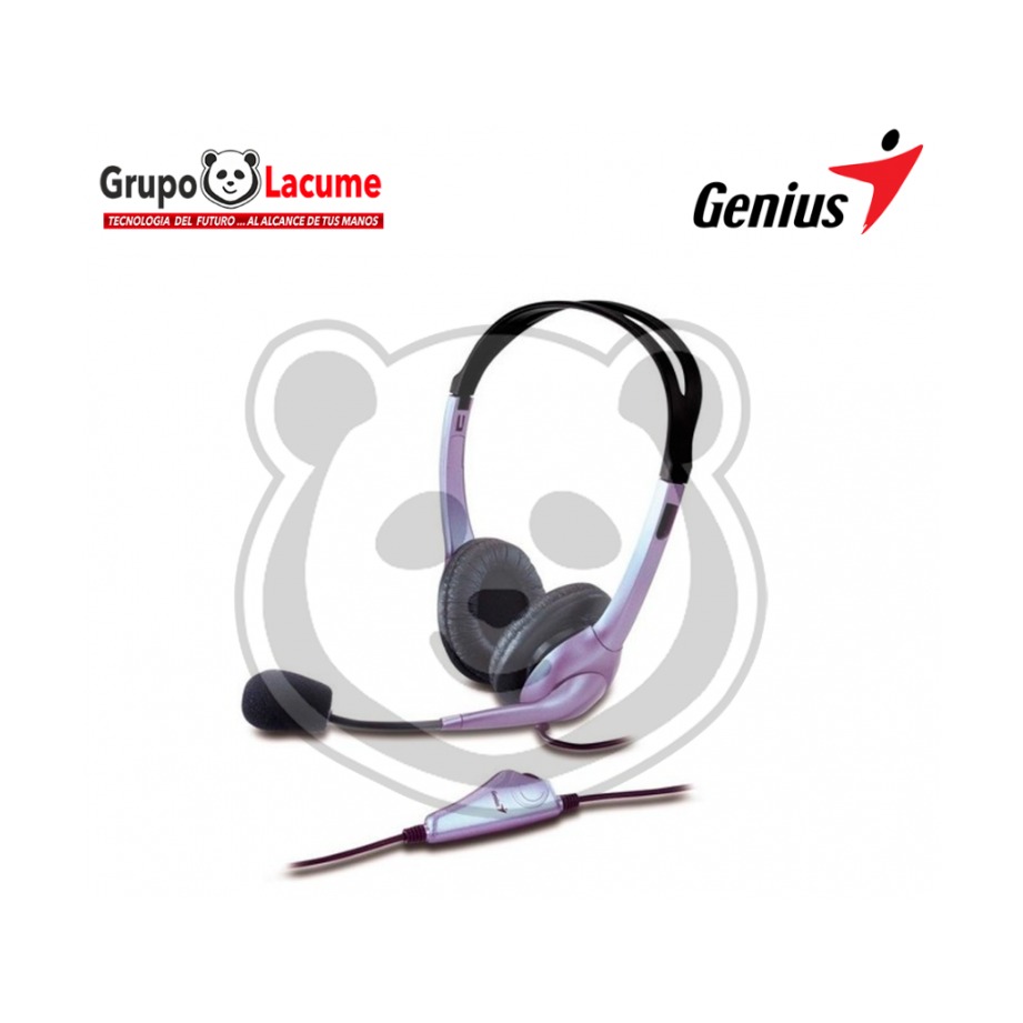 Гарнитура Genius HS-04S, стерео, 3.5 мм, 31710156101