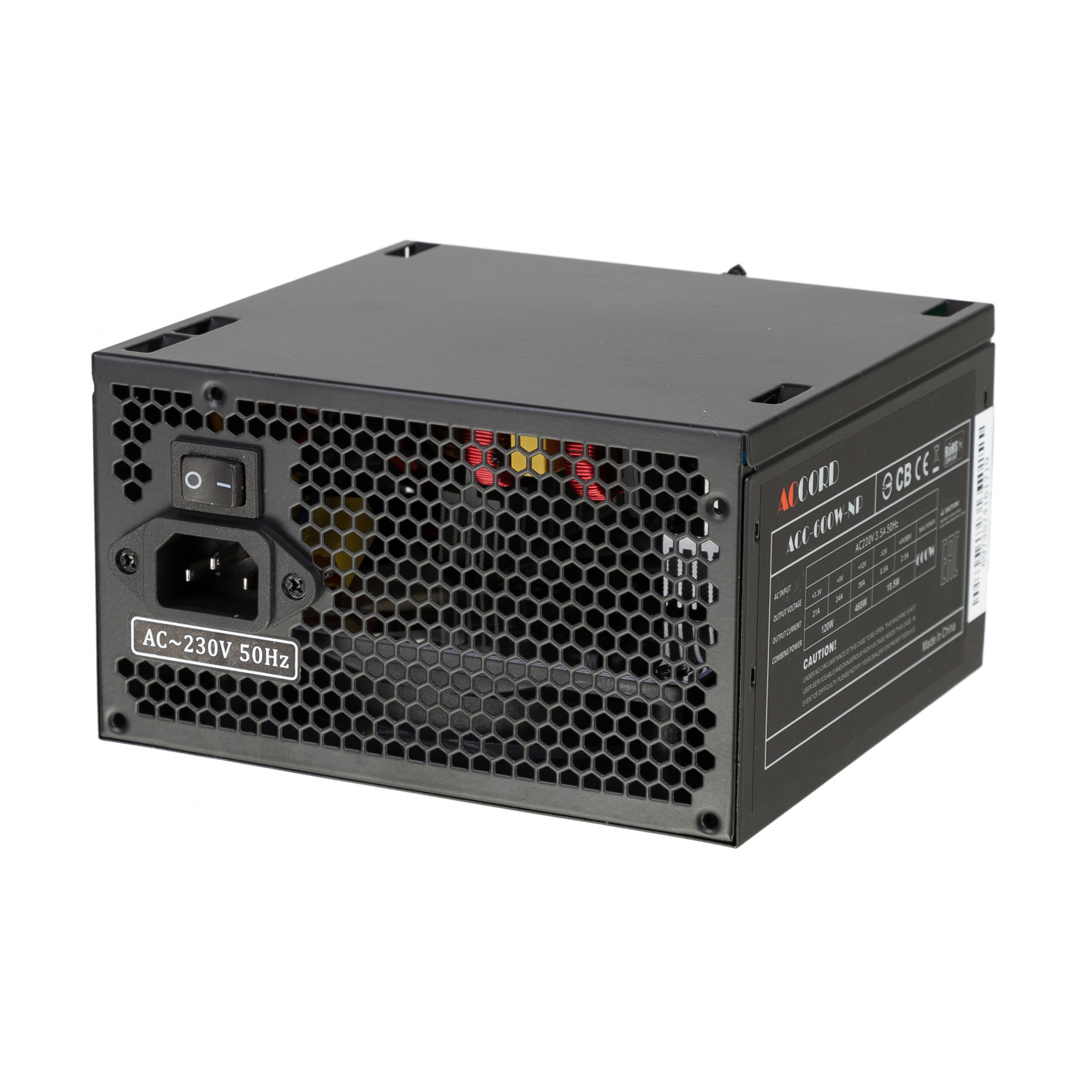 Блок питания Accord ACC-650-NP ATX 650Вт